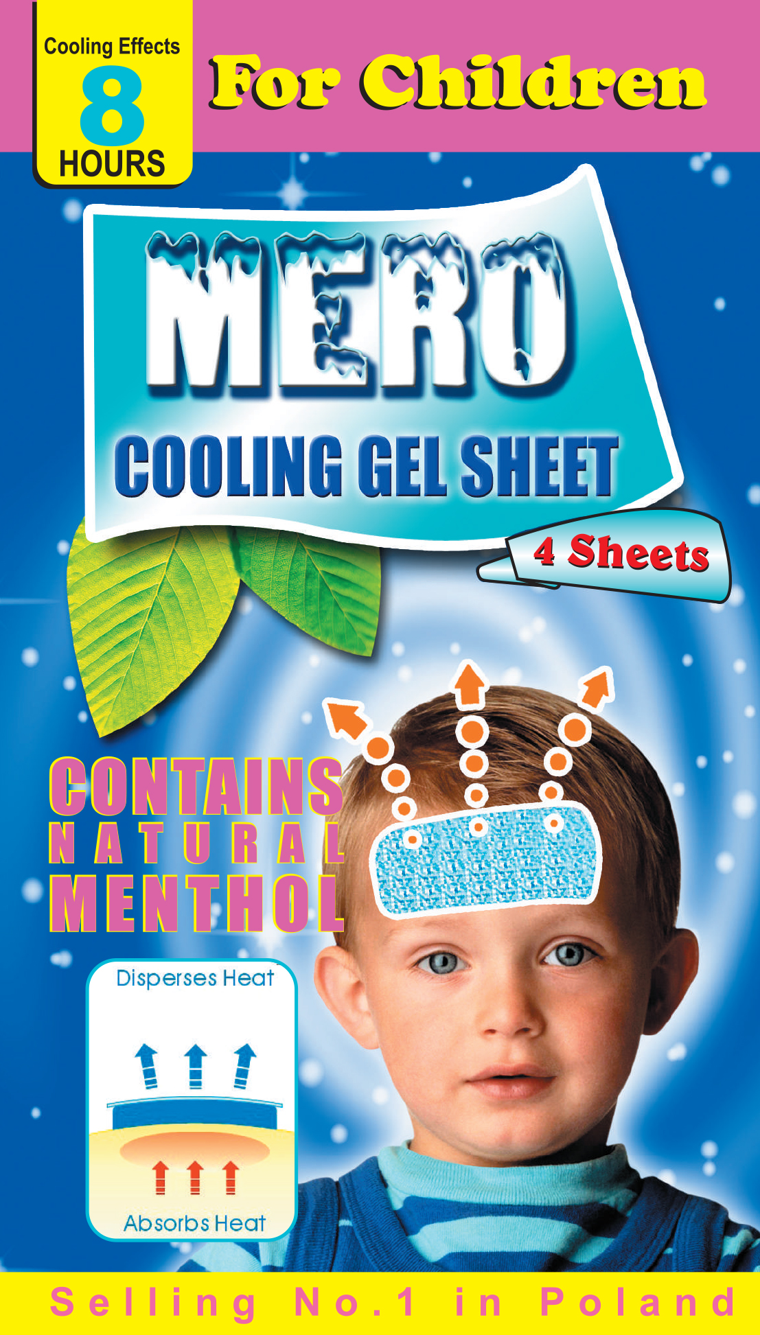 Infant Cooling Gel Sheet